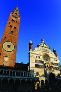 The beautiful Romanesque cathedral complex of Cremona