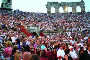 *Verona - Opera crowd 3. (Photo by Fleur Kinson)