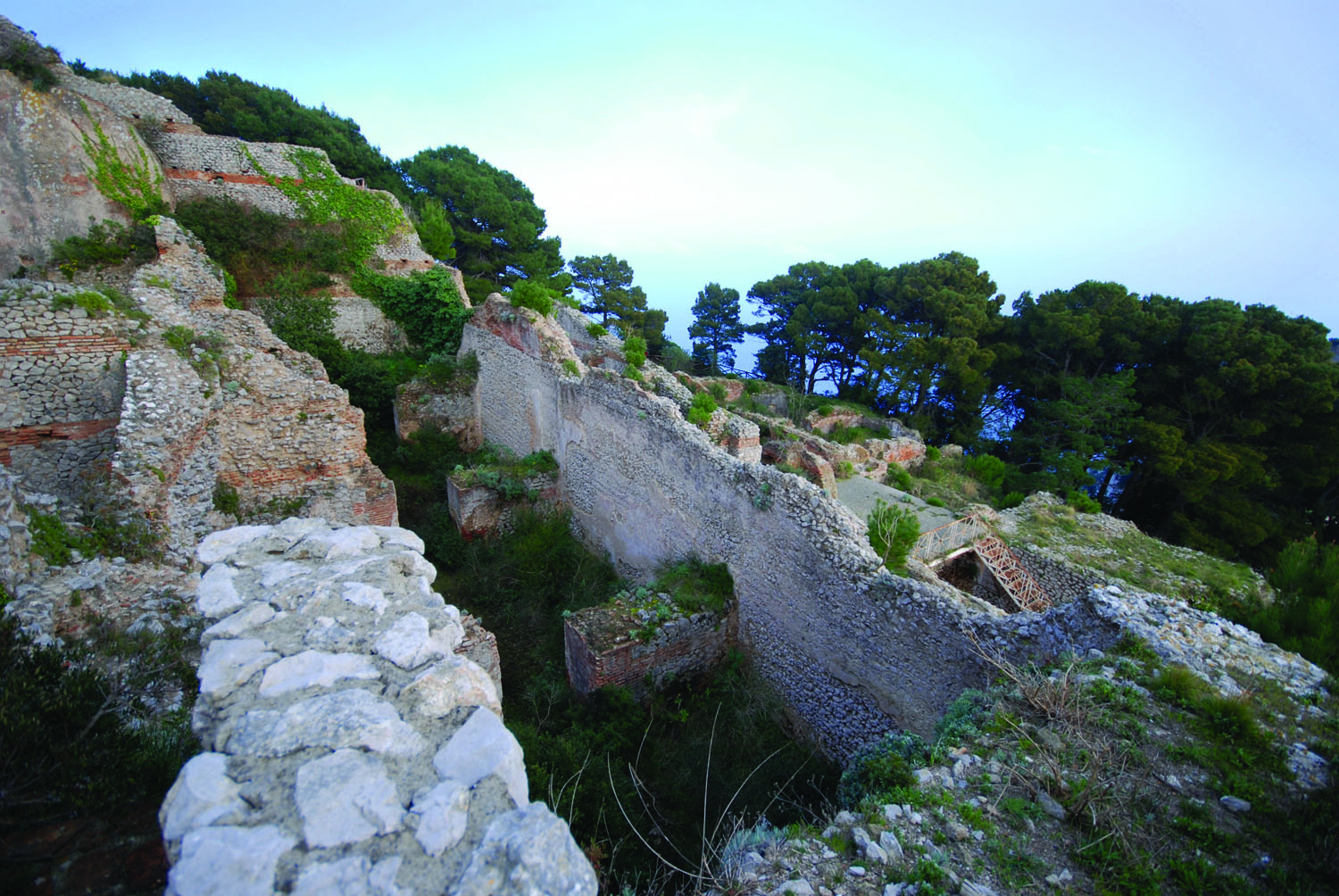 Ruins of Tiberius's Villa Jovis