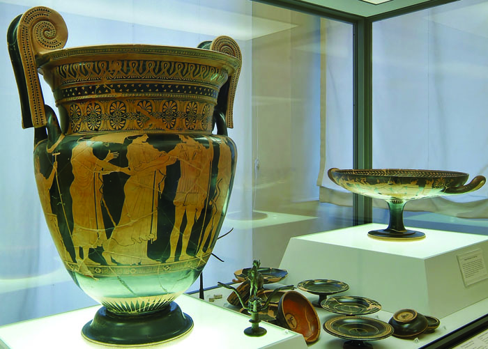 Vase in Archeological Museum - courtesy Provincia  di Ferrara - Massimo Baraldi