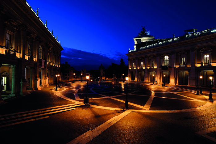 Italy - Rome - Piazza del Campidoglio (Capitoline Hill)