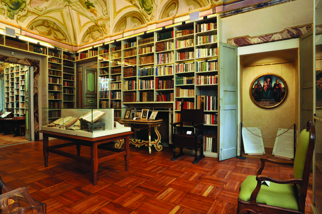 The Sala Diomede in the Casa Museo di Palazzo Sorbello