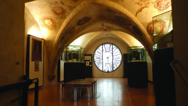 Inside the Galleria Nazionale dell'Umbria