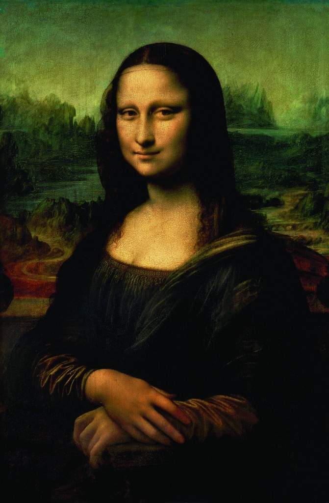 Monna Lisa, detta La Gioconda, dipinto di Leonardo da Vinci conservato nel Museo del Louvre a Parigi
