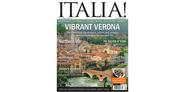 Italia! September Issue 142 - on sale now!