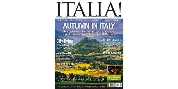 Italia Issue 143 - Autumn in Italy, is on sale now