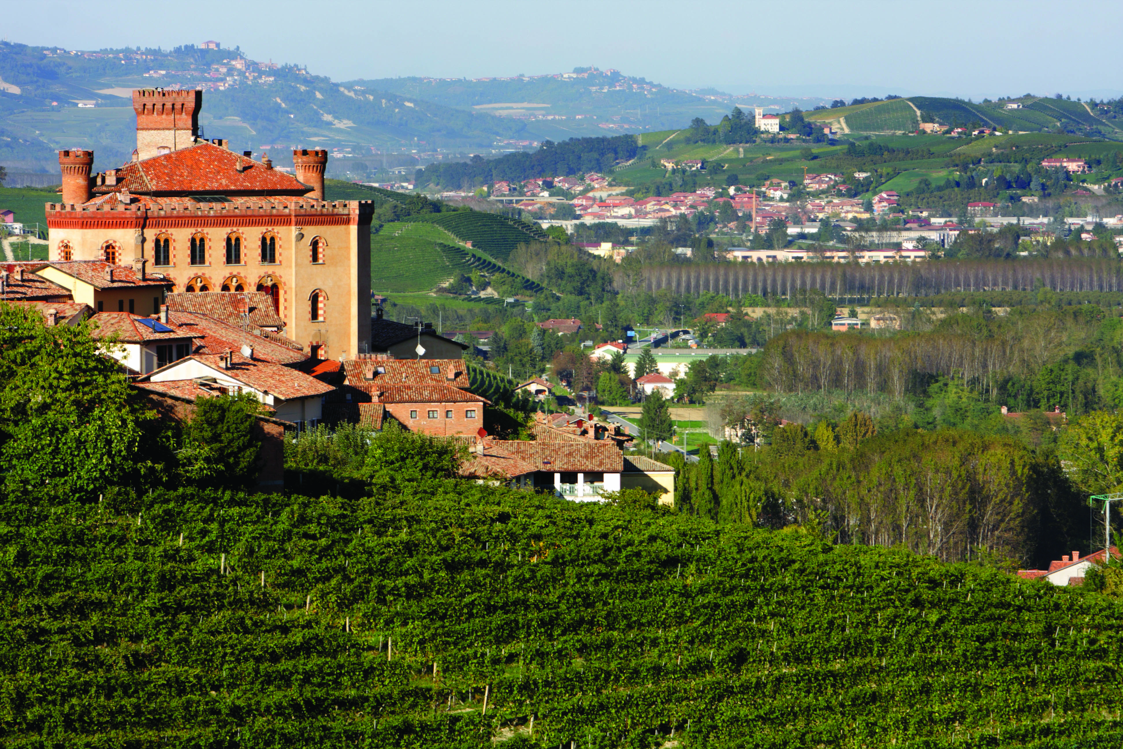 Beautiful view of the Castle of Barolo Italy Travel and Life Italy