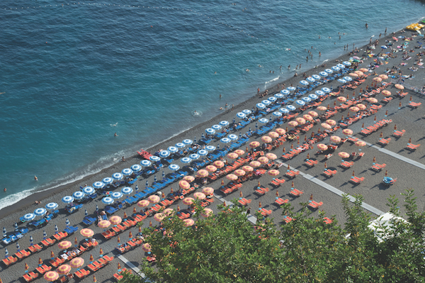 Spiaggia Grande, beach at Positano, Italy