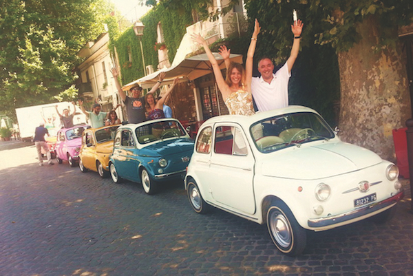 Fiat 500 Rome tour