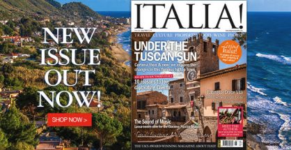 new issue of Italia magazine