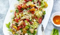 Leafy Panzanella recipe