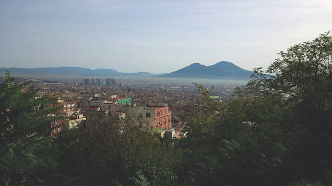 Naples and Mount Vesuvius