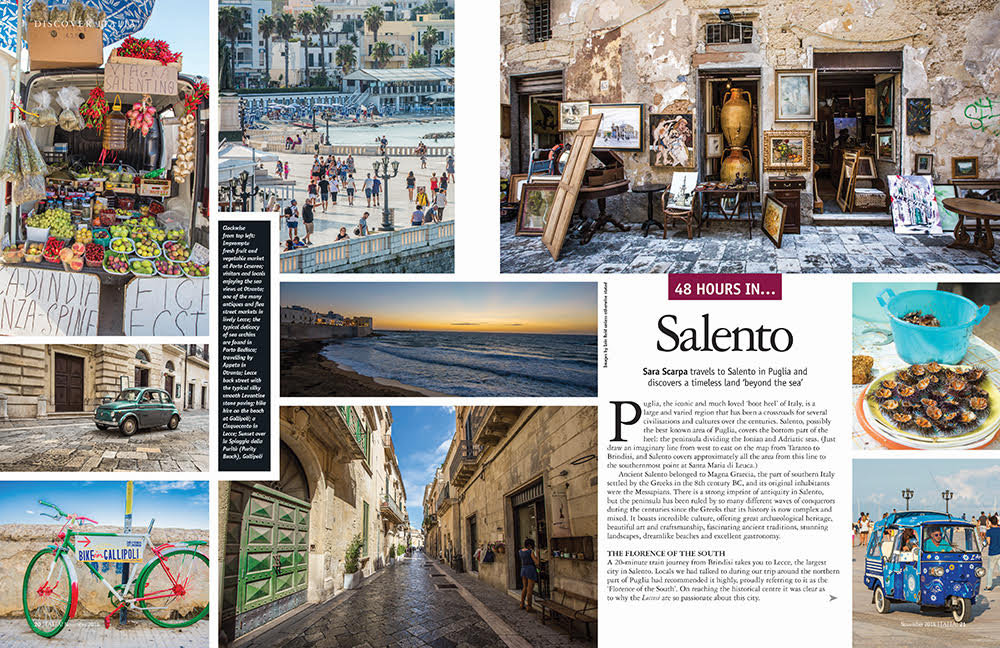 Italia! issue 168 Salento in Puglia feature