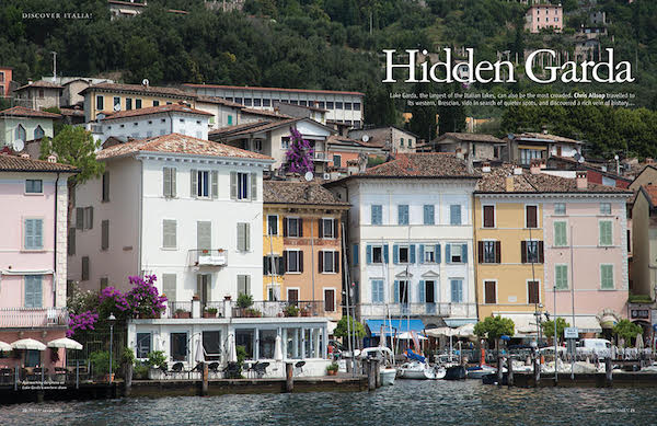 Italia! magazine 170 Lake Garda feature