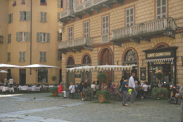 Piazza della Consolata and Caffè Al Bicerin, Italy
