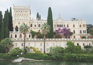 Venetian villa on Isola del Garda, Lake Garda