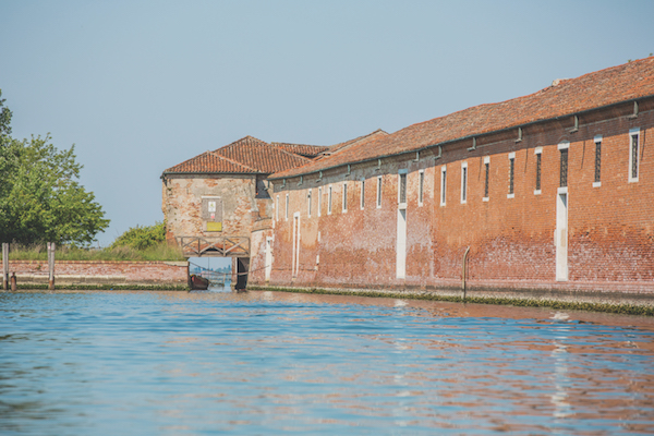 Docking bay of Lazaretto Vecchio, Venice