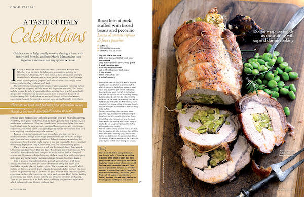 italian celebration food feature issue 174
