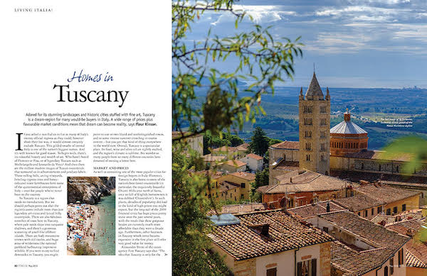 homes in tuscany feature issue 174