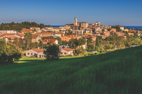 Beautiful view of Sirolo, Le Marche