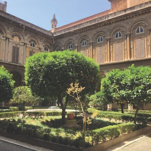 Galleria Doria Pamphilj courtyard 
