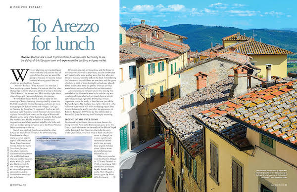 Italia! magazine issue 175 arezzo feature