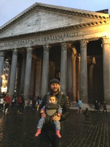 Pantheon, Rome with kids