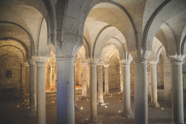 crypt in the abbey