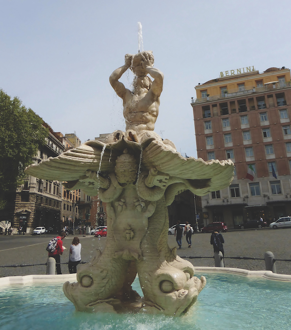 Fontana del Tritone, Piazza Barberini, Bernini