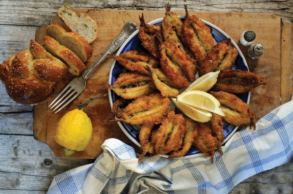 Breaded Anchovies
