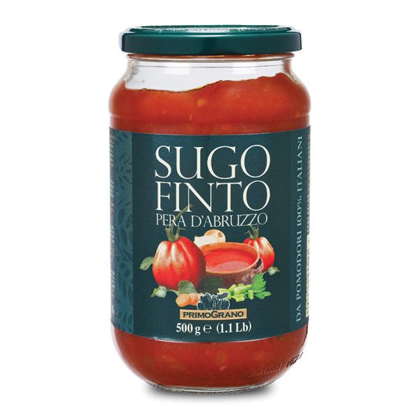 Sacla Sugo Finta sauce jar