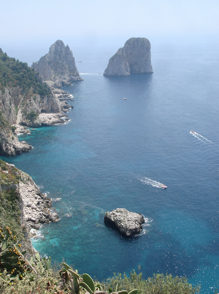 The raw beauty of the coast of Capri can be unbelievable, but the Island itself is often flooded with day-trippers because of this