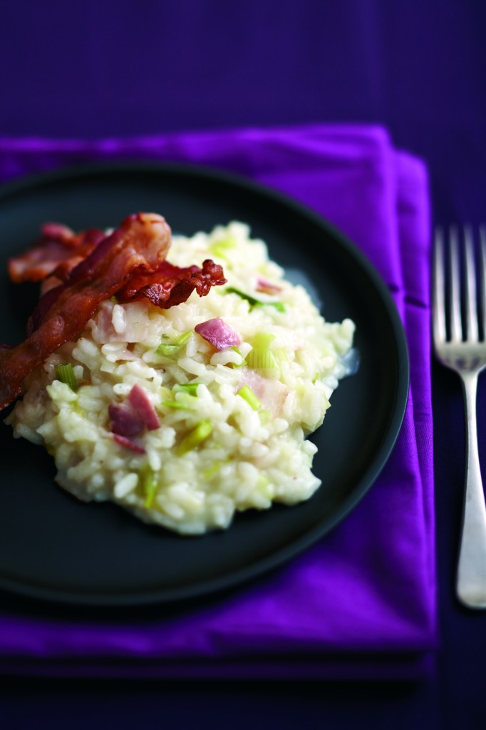 Risotto with Pancetta and Leeks Italy Travel and Life