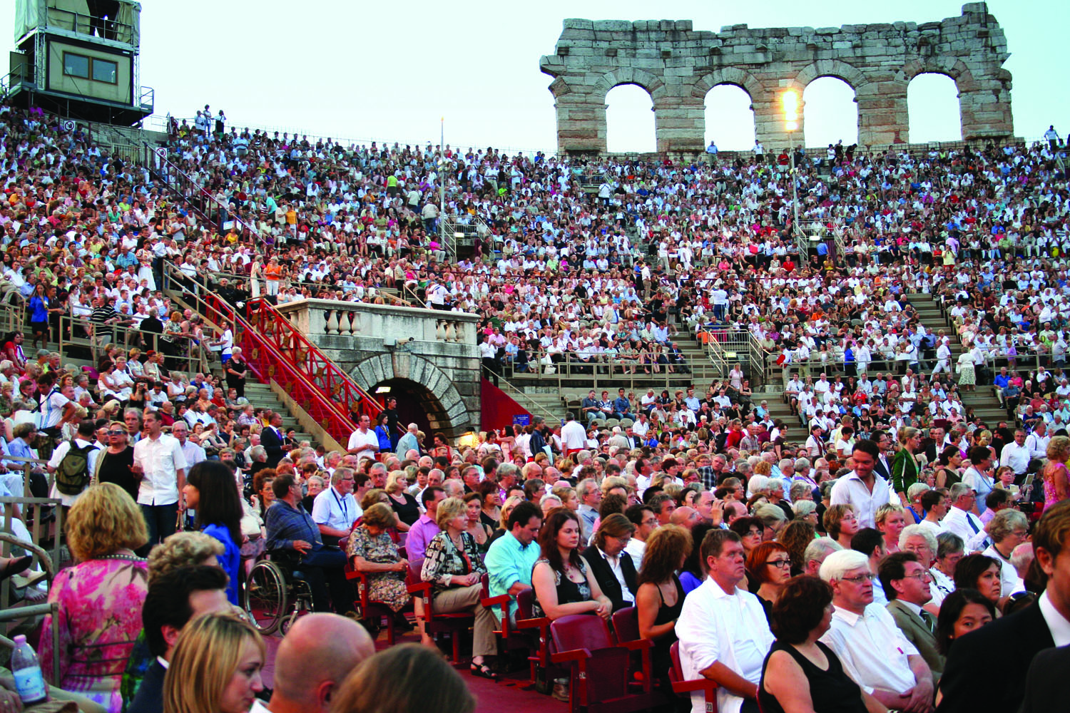 Verona opera festival celebrates centenary in City of Love's arena
