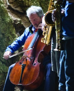 *Cellist Mario Brunello solos inside a WW1 tunnel