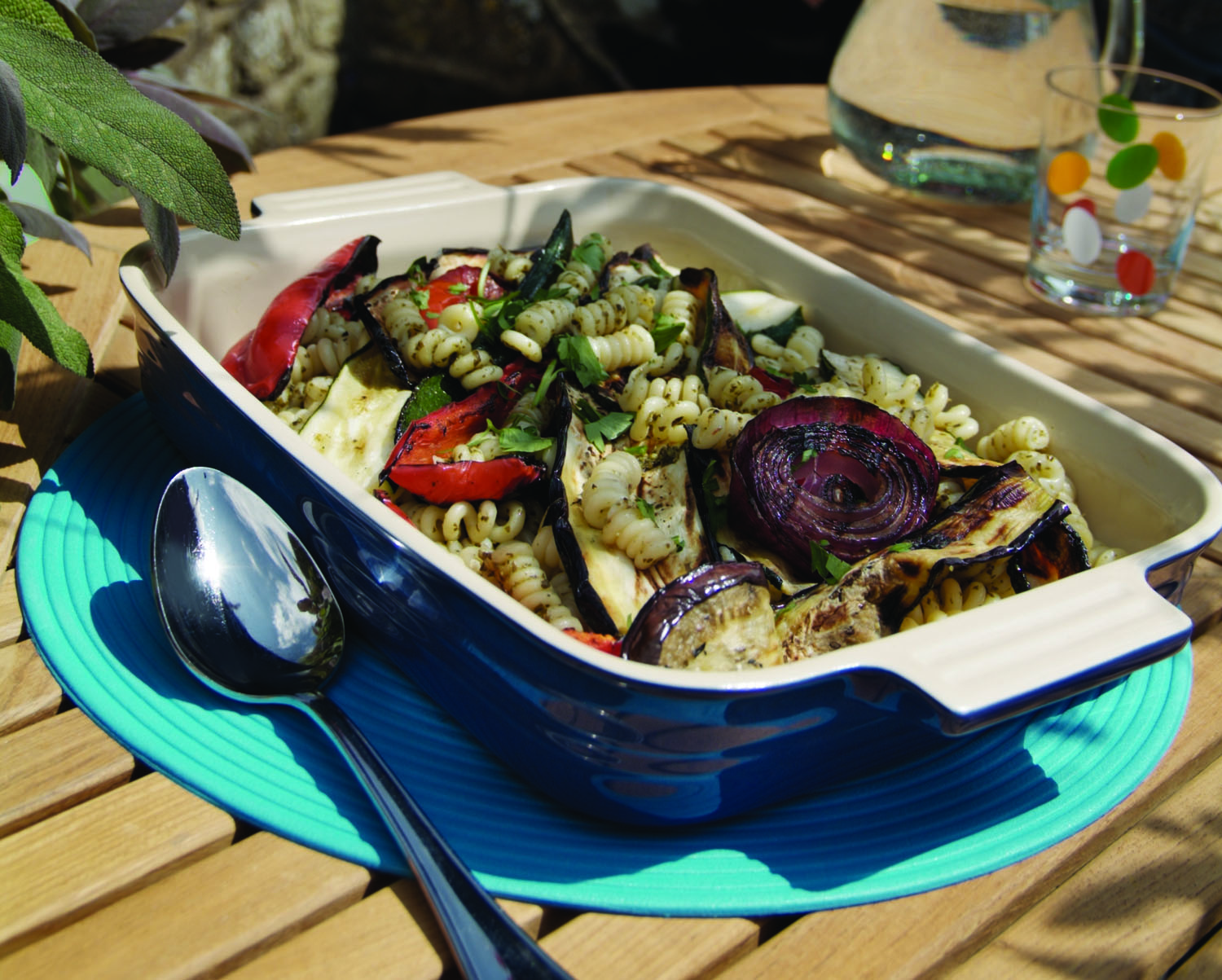 Roast Veg and pasta