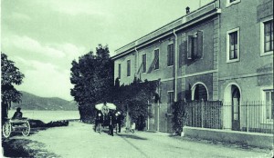 The Villa Puccini as it looked when it sat by the water’s edge