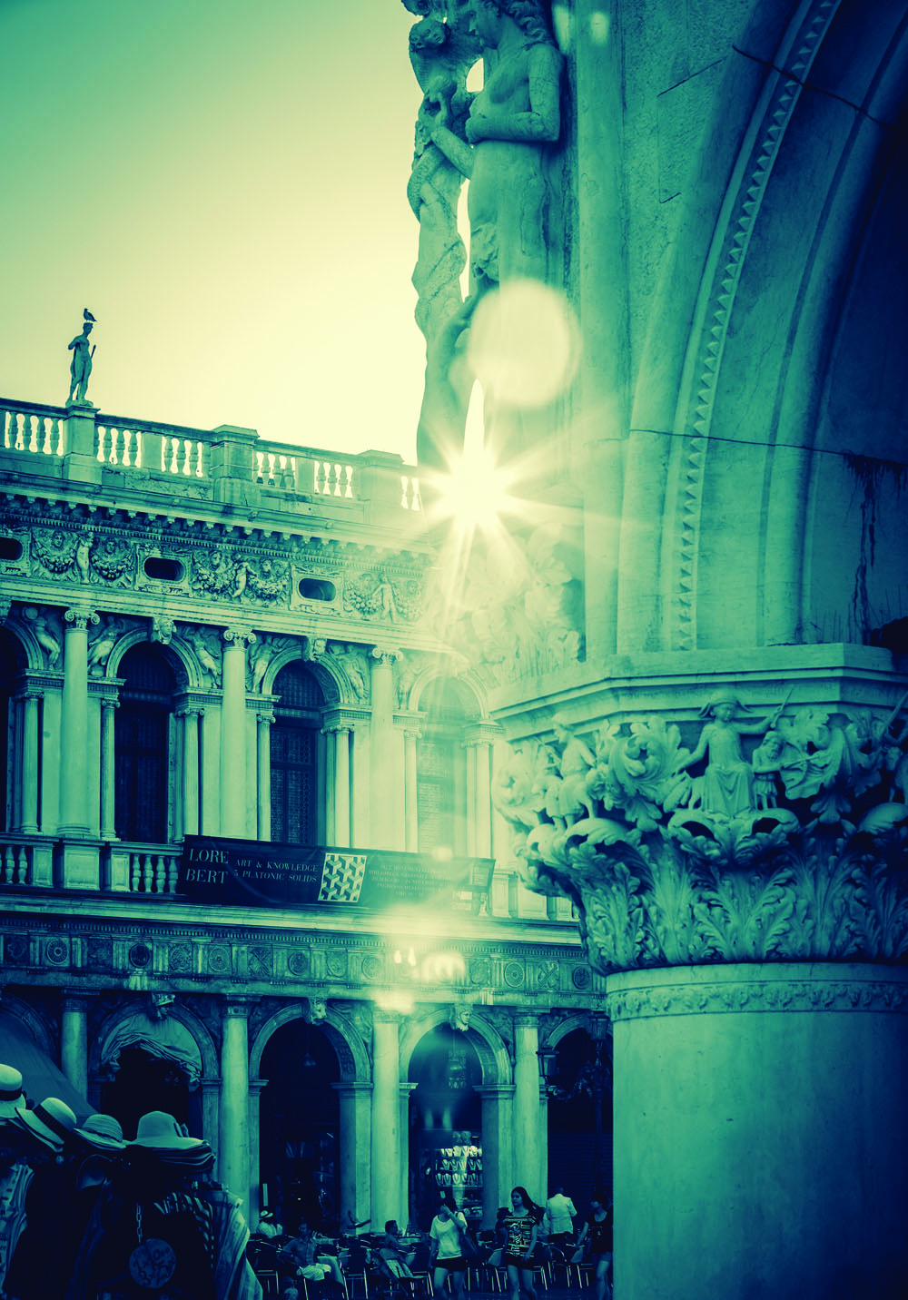 *Dawn in st.mark's square