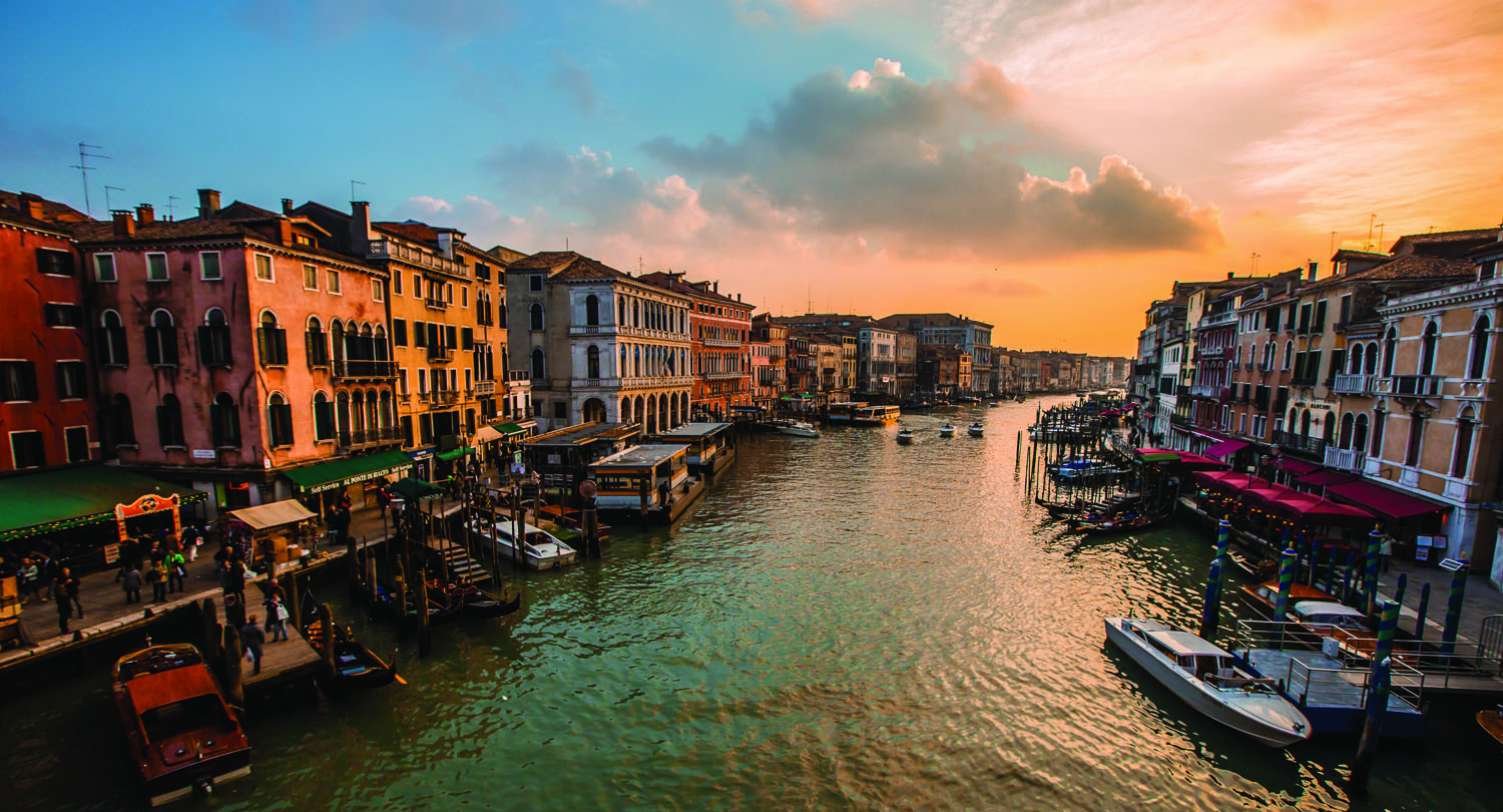 *Dusk from Rialto Bridge