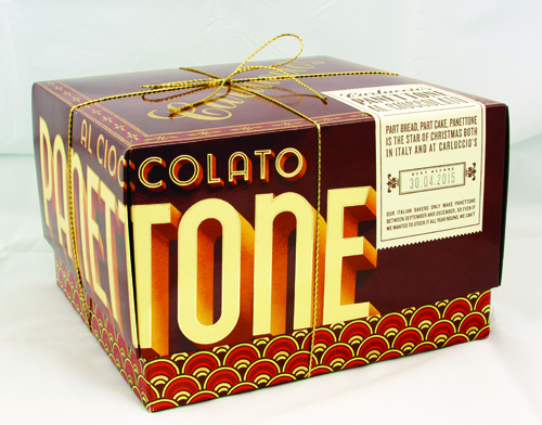 Carluccios choc panettone