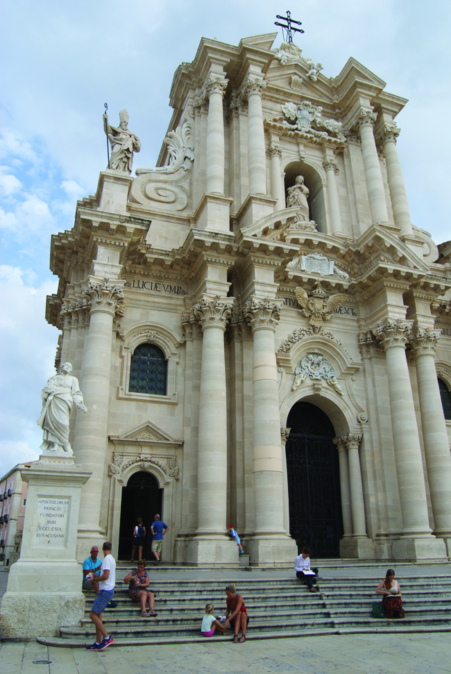 The Cathedral in Ortigia