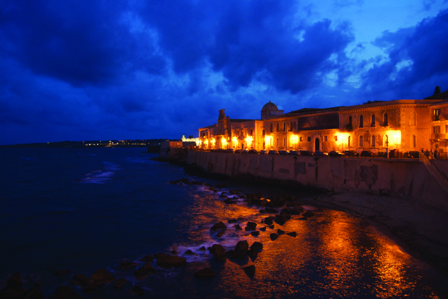 The Coastline in Siracusa 