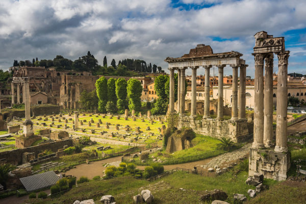 Ancient ruins of Palatine Hill