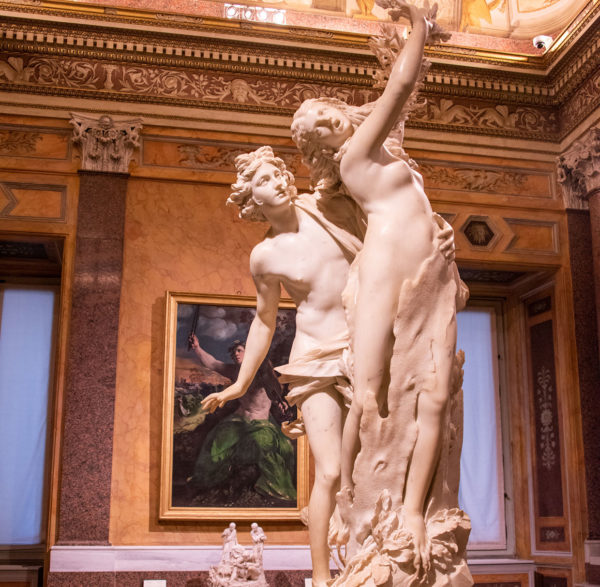 Apollo and Daphne is a life-sized marble sculpture by the Italian artist Gian Lorenzo Bernini