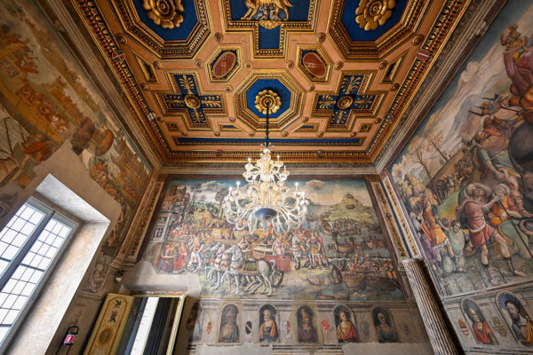 Frescoes in the Capitoline Museum