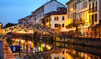 grand canal in milan