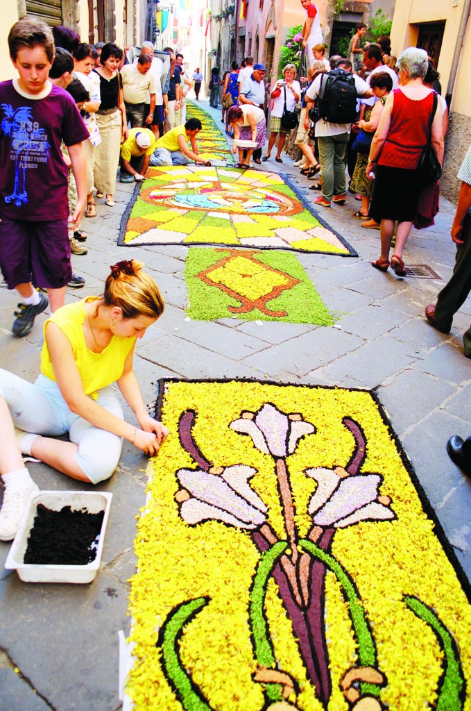 Infiorata 1, by Fleur Kinson