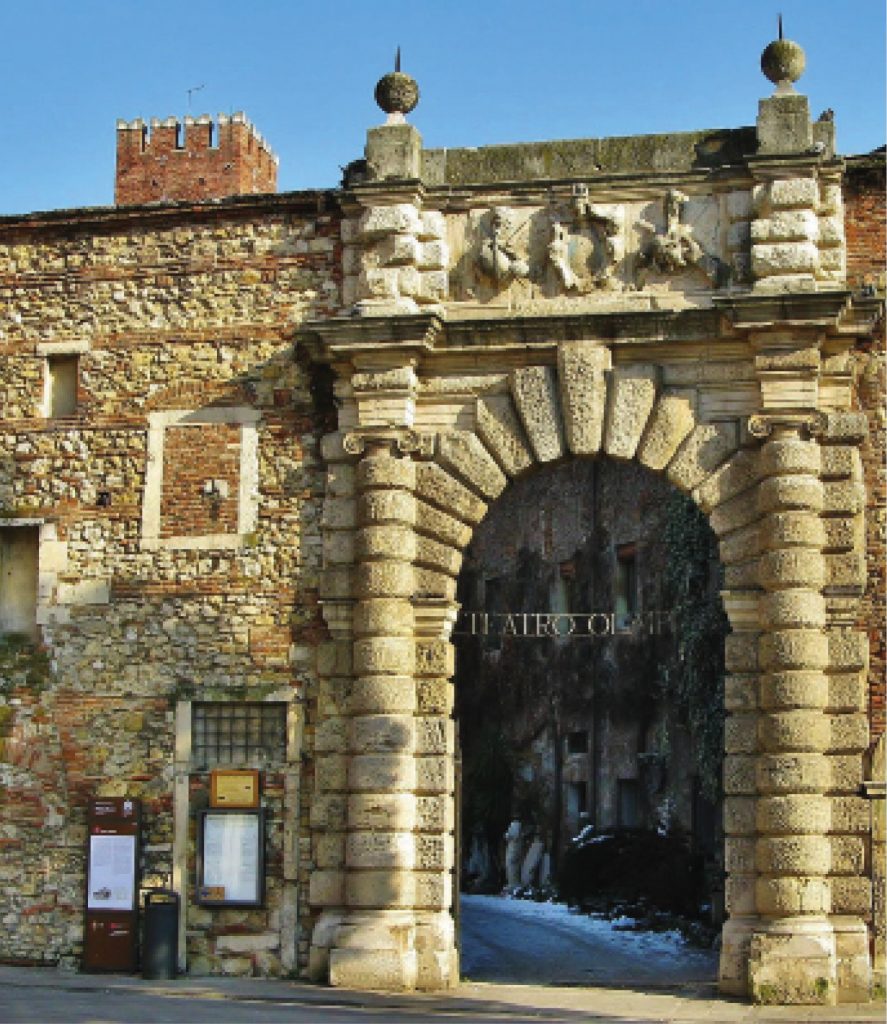 archway medieval wall