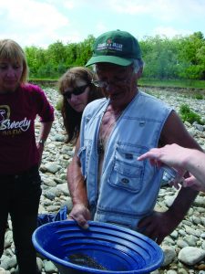 Prospector at the River Elva