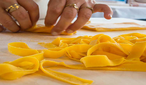 Homemade pasta